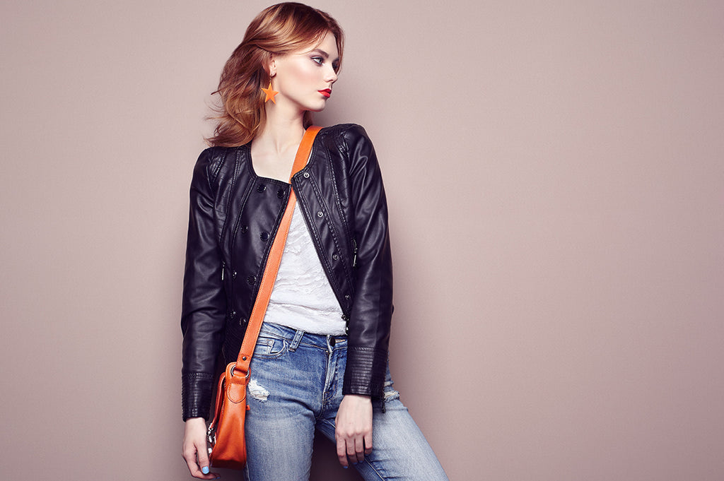 A model posing for fashion