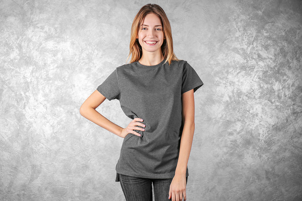 Round neck tees with Jeans